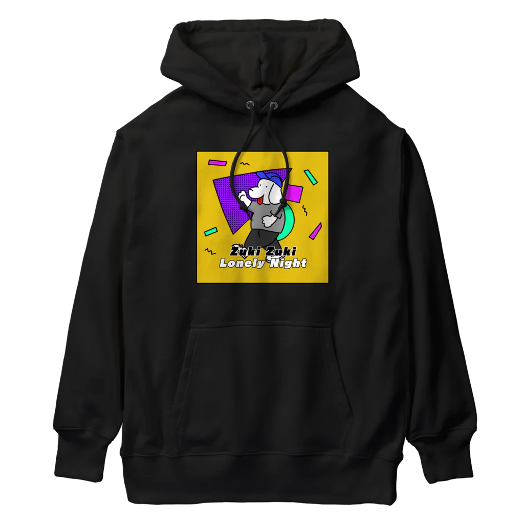 NaokicksのZuki Zuki Lonely Night Heavyweight Hoodie