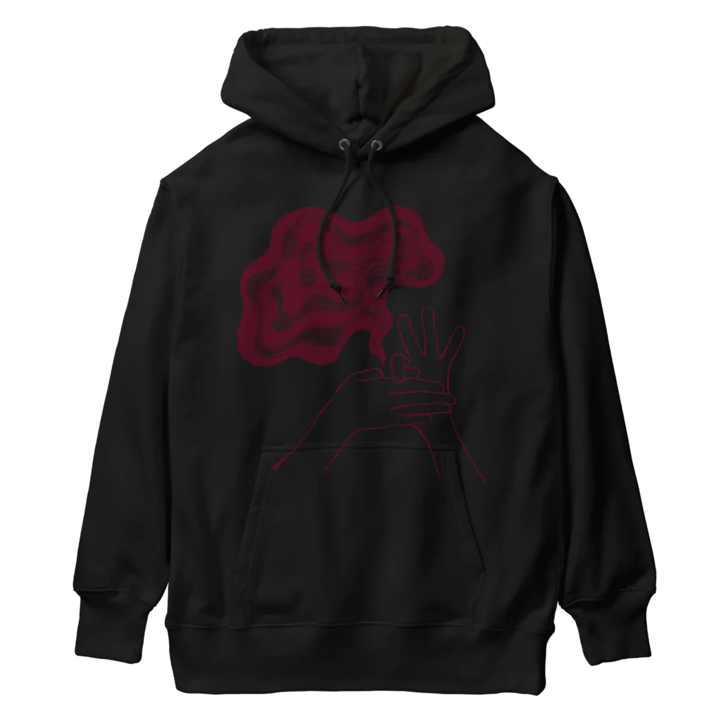 北風のゼリーのモヤるマジック（茶） Heavyweight Hoodie