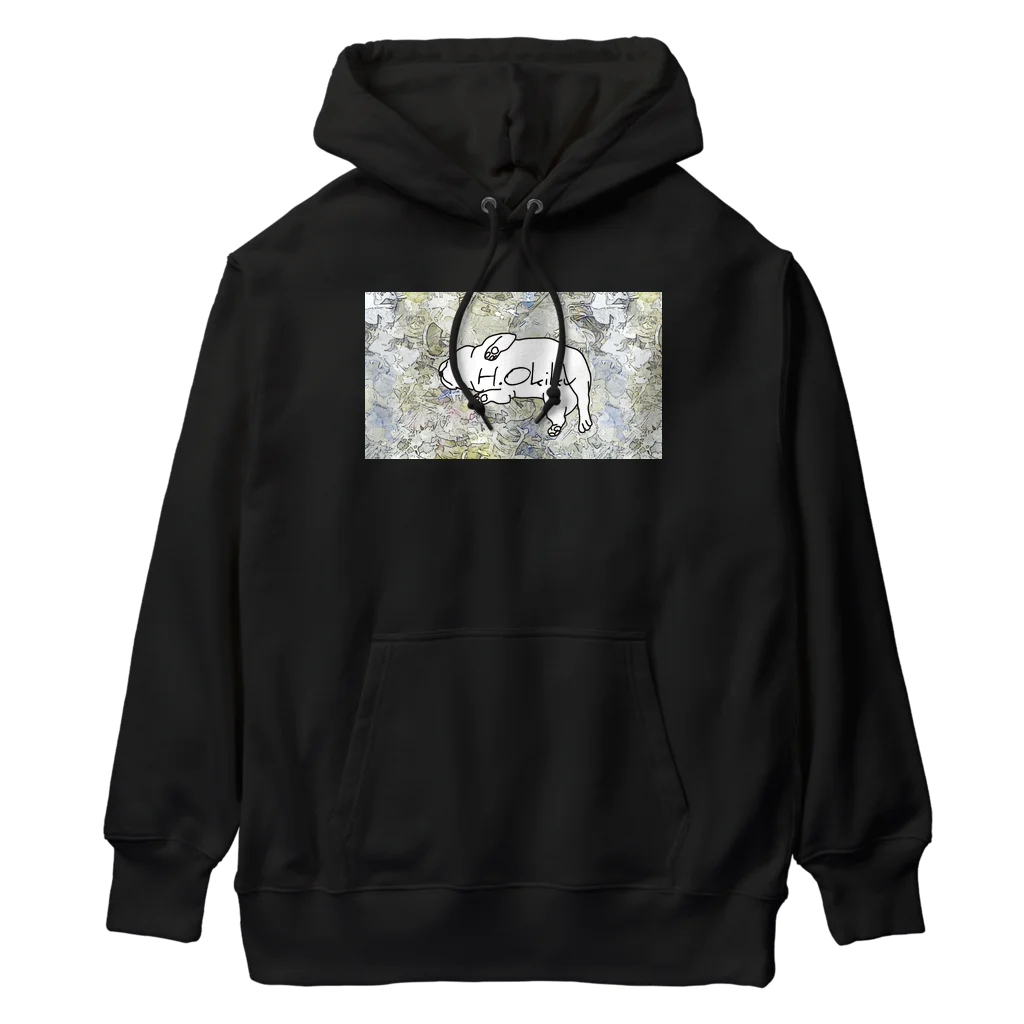 H.Okikuの菊丸くん Heavyweight Hoodie