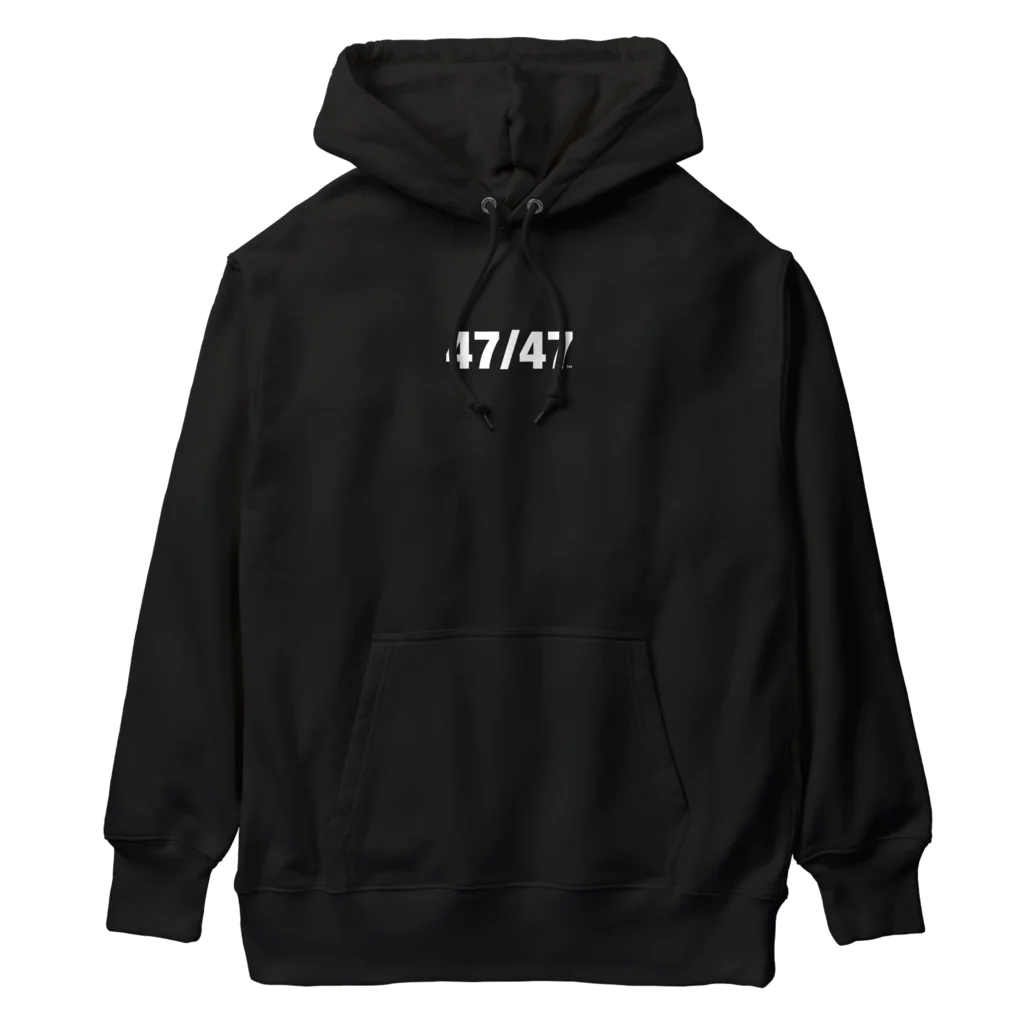 47AROUNDERSの旅する人のブランド Heavyweight Hoodie