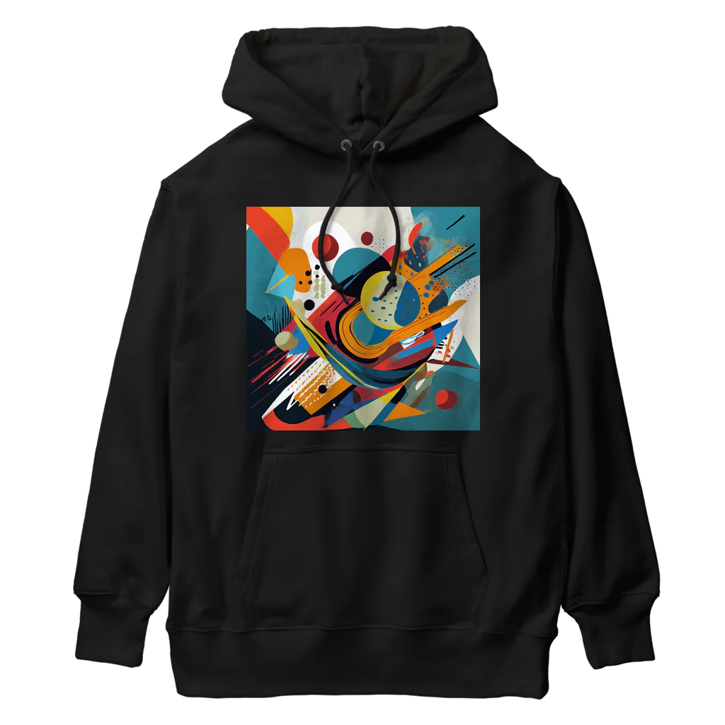 のんびりアート工房のガラクタアート Heavyweight Hoodie