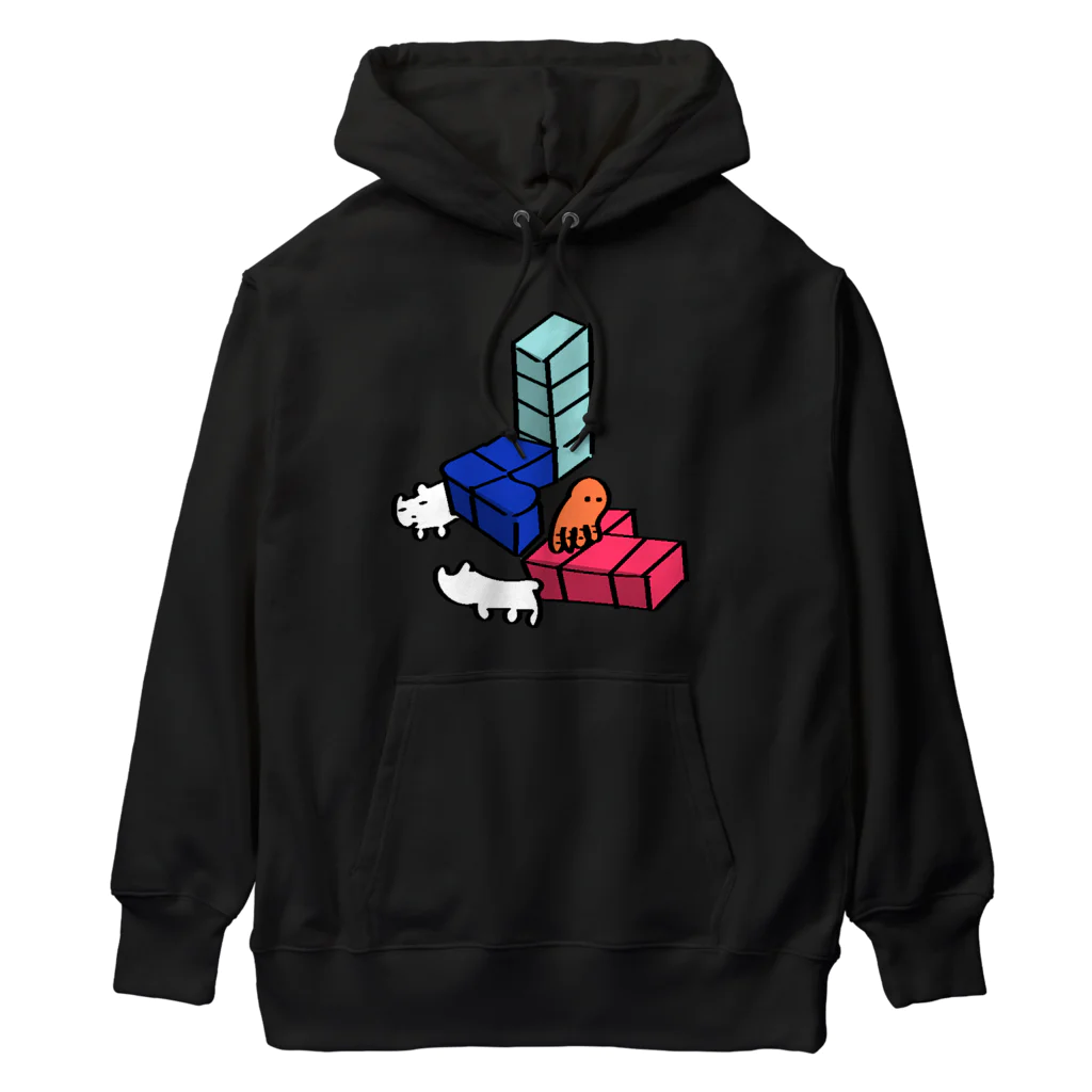 どんぶらのテトリミノ周辺 Heavyweight Hoodie