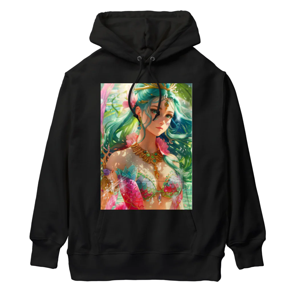 💖宇宙整体♪🌈♪こころからだチャンネル♪💖の美と健康は　中心軸から始まる。 Heavyweight Hoodie