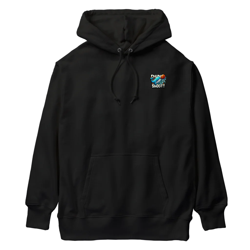 tiisanakujira0205のクジラ Heavyweight Hoodie