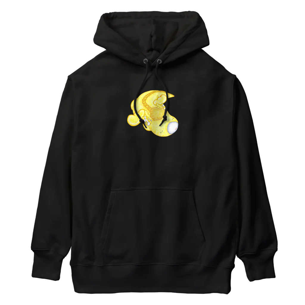 satoayaのアニマルカフェのキャンディードラゴン　黄 Heavyweight Hoodie