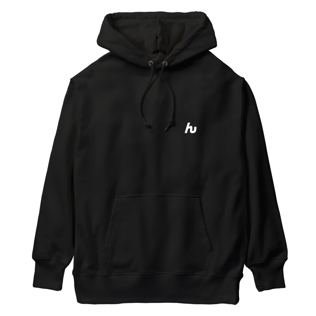 npanpaのんぱんぱ「ん」　ヘビーウェイトパーカー (ロゴ白) Heavyweight Hoodie