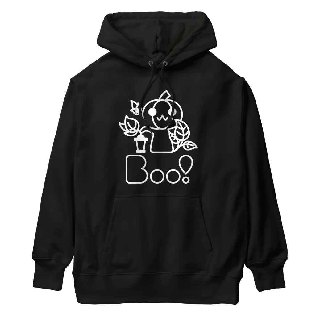 Boo!のBoo!(ジャックオーランタン) Heavyweight Hoodie