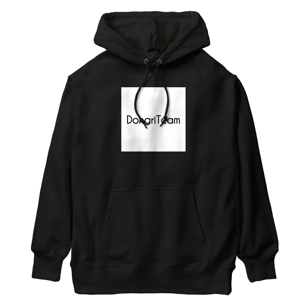 DongriTeam STOREのDongriTeamスクエアロゴパーカー Heavyweight Hoodie