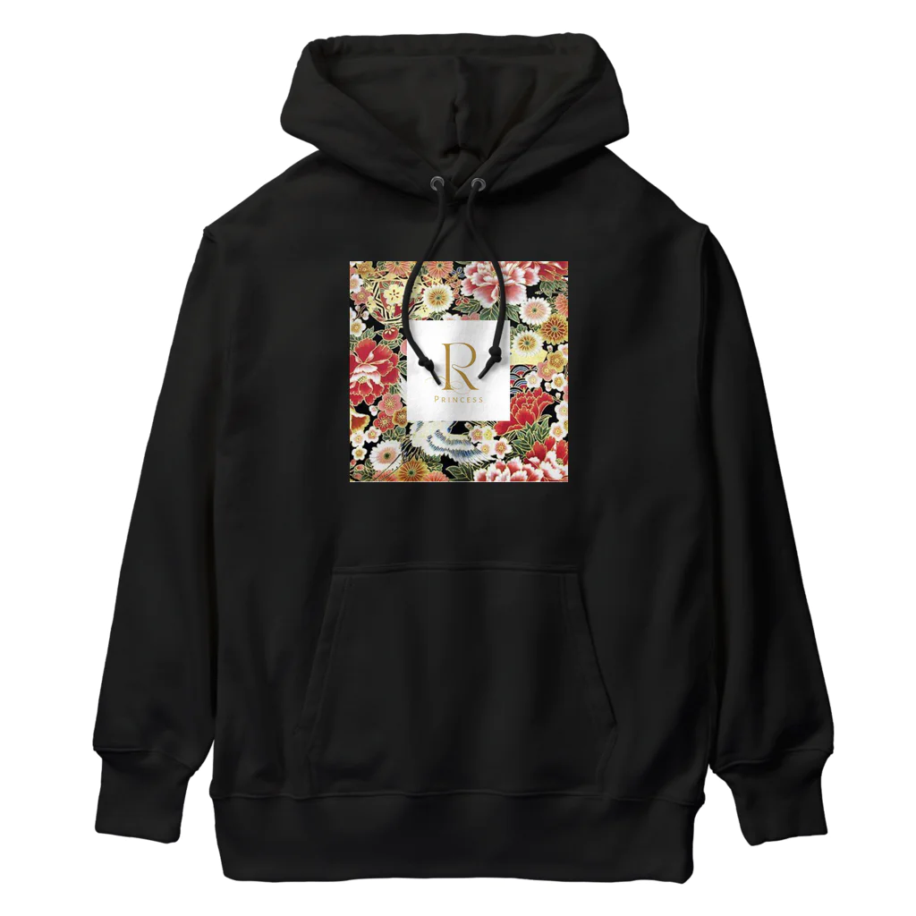 ROYAL Princessの和洋融合デザインシリーズ（黒） Heavyweight Hoodie