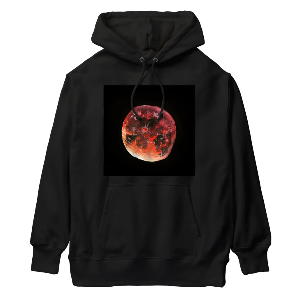 JapaneseArt Yui Shopの皆既月食 Heavyweight Hoodie