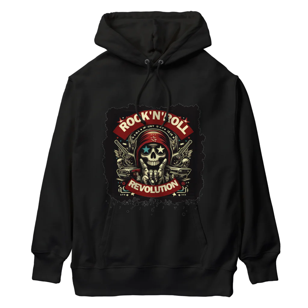 ロック堂の革命 Heavyweight Hoodie