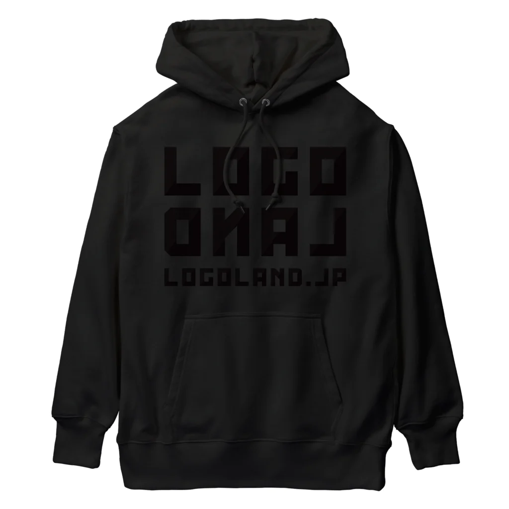 AEDIのLogoLand logoland.jp Logo （ロゴランド logoland.jp ロゴ） Heavyweight Hoodie