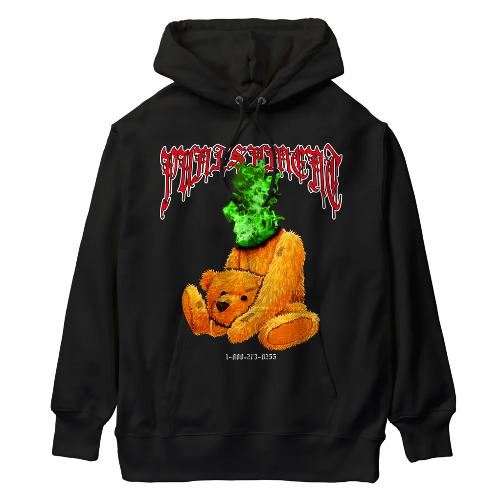 YOUJIN -ART GALLERY-のPUNISHMENT "BEAR" Heavyweight Hoodie