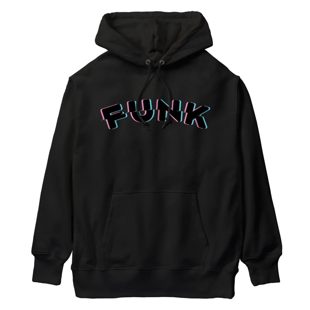 SANKAKU DESIGN STOREの赤青/青赤 やわらか FUNK。 黒 ヘビーウェイトパーカー