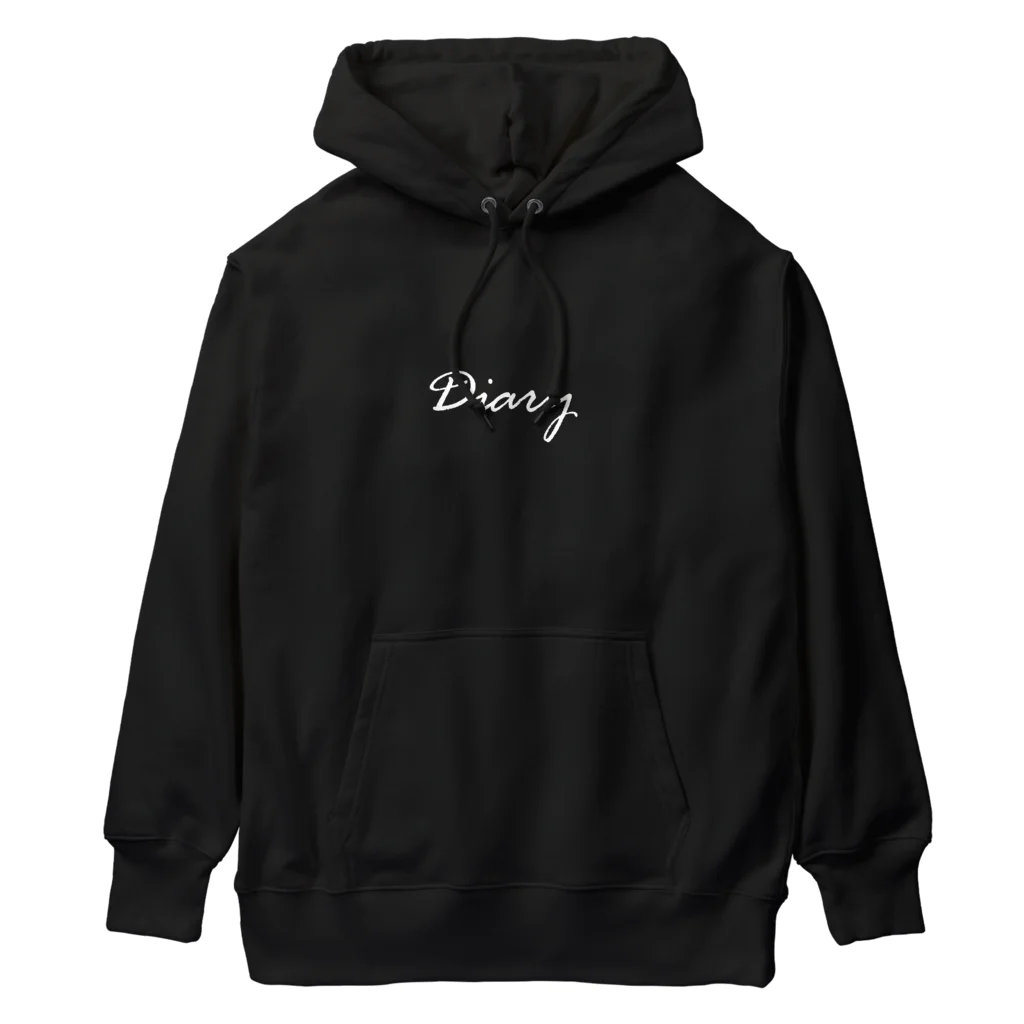 DiaryのDiary logo Heavyweight Hoodie