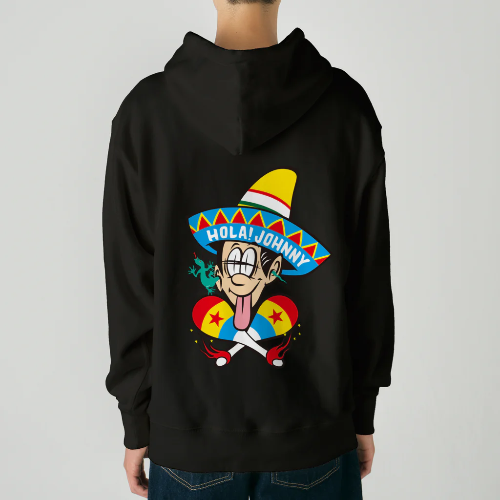 ジョニーくんの  HOLA! JOHNNY with MARACAS Heavyweight Hoodie