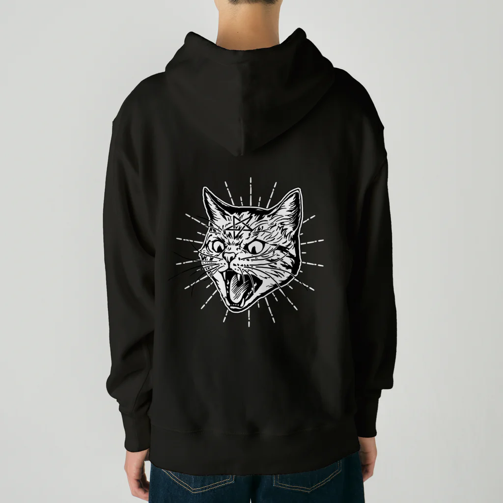 グラベル第三帝国のCat Hiss Fever Heavyweight Hoodie