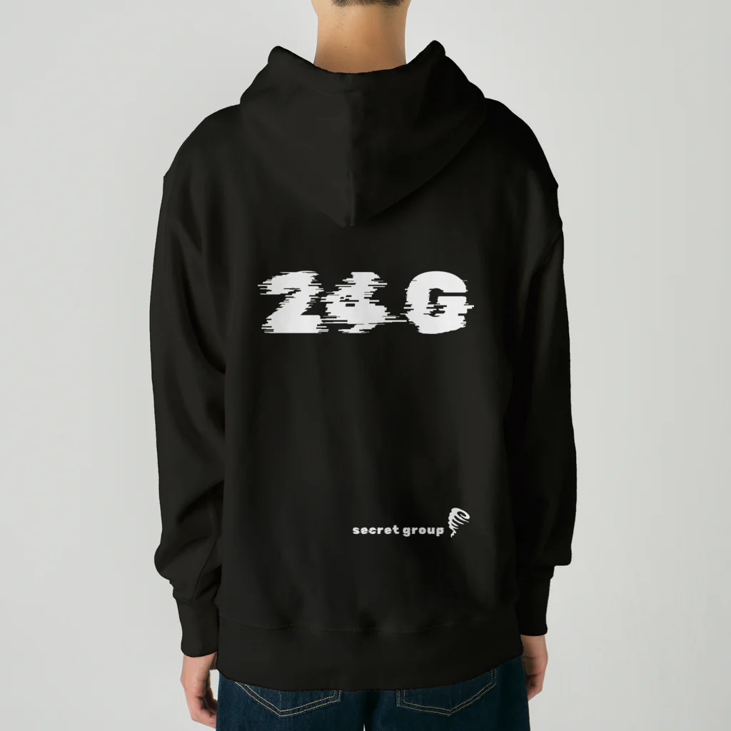 24 Good Mafia のdr.bland PINK Heavyweight Hoodie