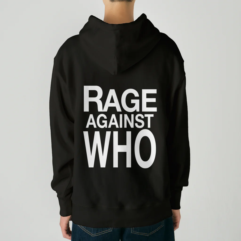 NET SHOP MEKのRAGE AGAINST WHO ヘビーウェイトパーカー