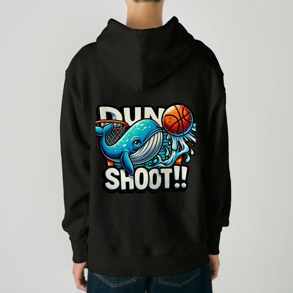 tiisanakujira0205のクジラ Heavyweight Hoodie