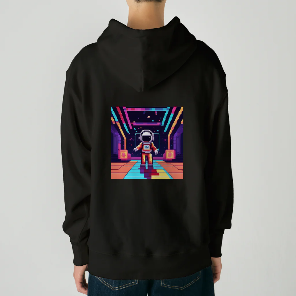 jsaofsjofaakoの宇宙船の中のダンスフロア Heavyweight Hoodie