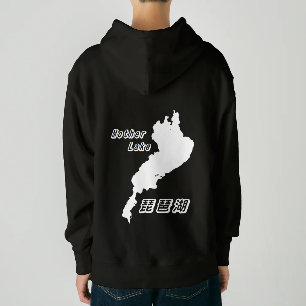 Fishing_wearのMother Lake 琵琶湖 Heavyweight Hoodie