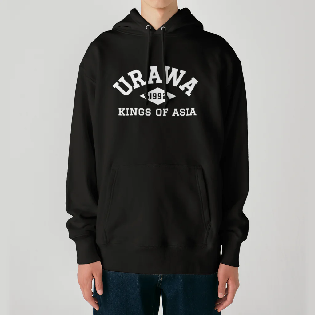 ギャラン浦和のURAWA KINGS OF ASIA カレッジロゴ WH apparel Heavyweight Hoodie
