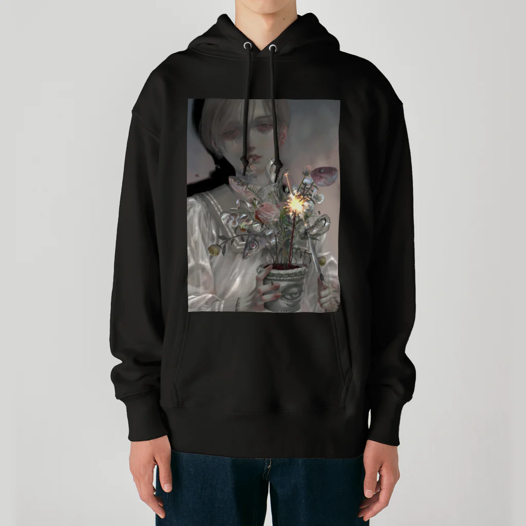 🫀𝓢𝓲𝓽𝓻𝔂🥀の生モノ Heavyweight Hoodie