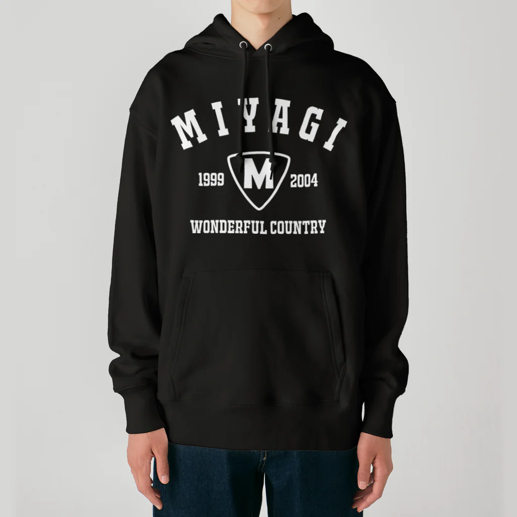 アージーの伊達なくに、宮城県 Heavyweight Hoodie