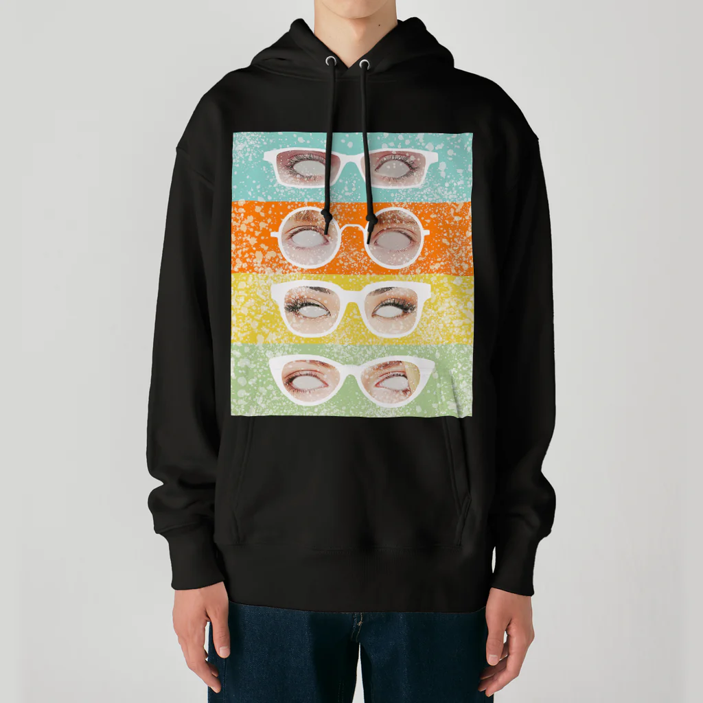 yamachan0201のglasses window Heavyweight Hoodie