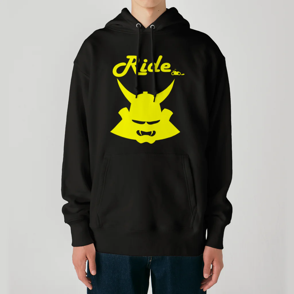 RAMUKiのRide兜（黄色） Heavyweight Hoodie