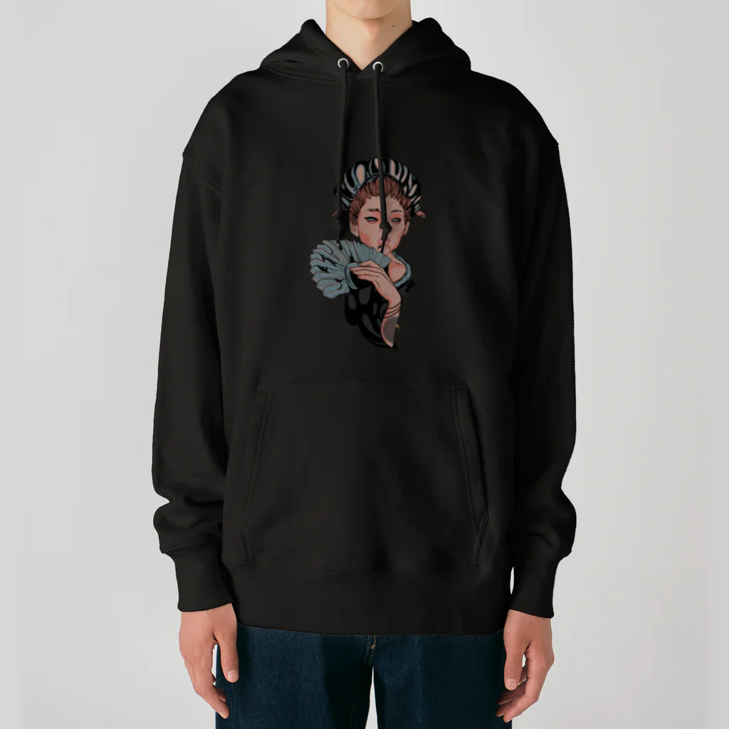 hskw_gの花魁 Heavyweight Hoodie