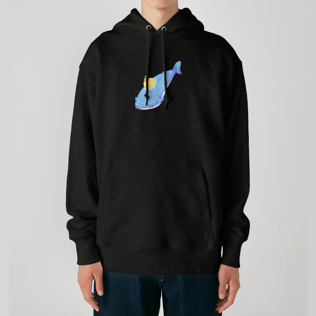 satoayaのアニマルカフェのシ―フードアニマル　クリームソーダジンベイ Heavyweight Hoodie