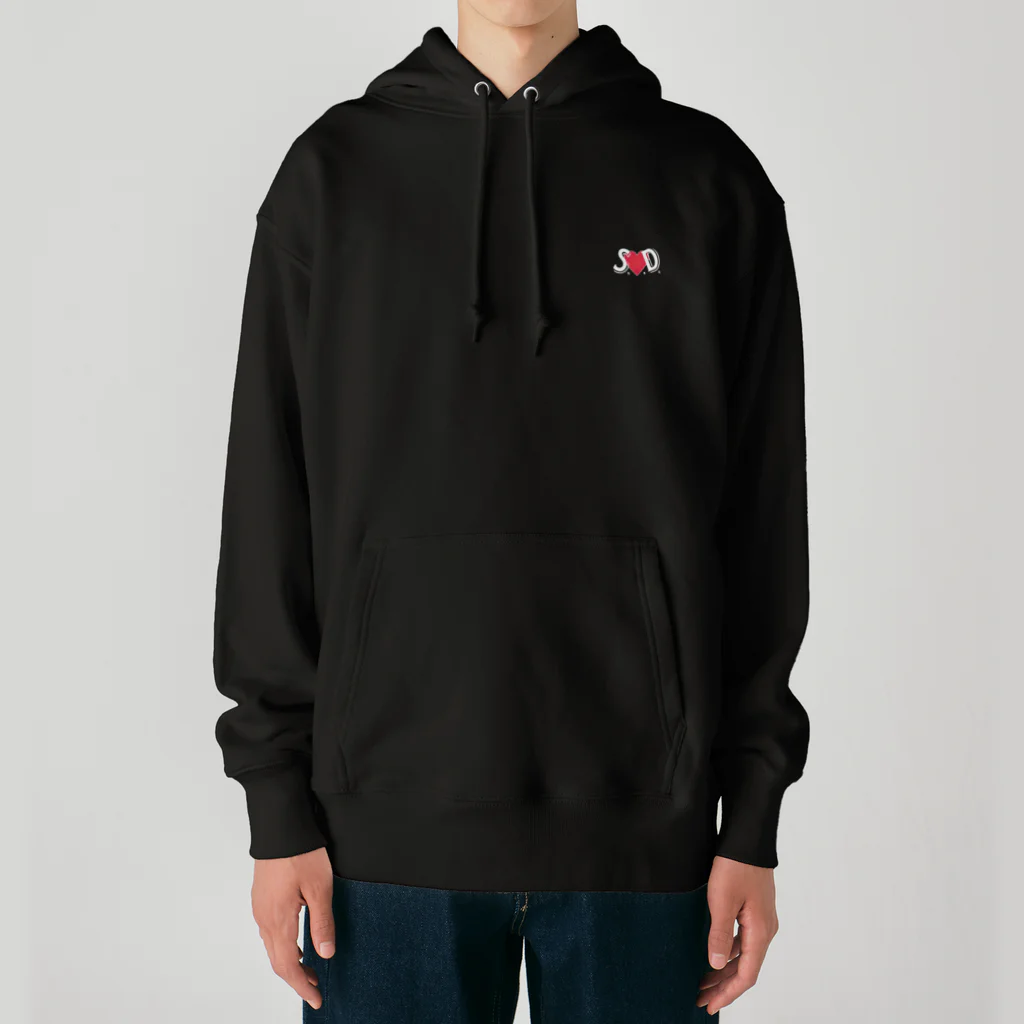 s.i.d.のs.i.d.ハートロゴ Heavyweight Hoodie