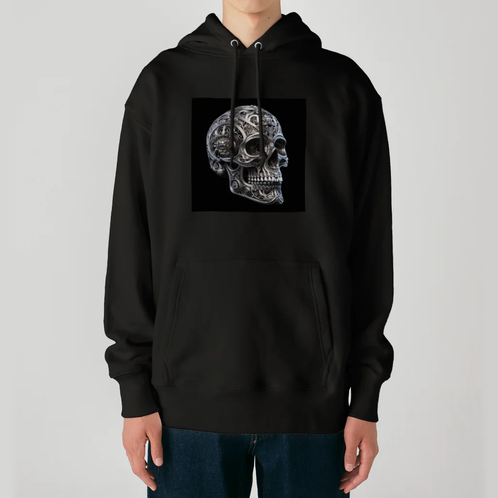 Tsumuri3Dの頭蓋骨 Heavyweight Hoodie