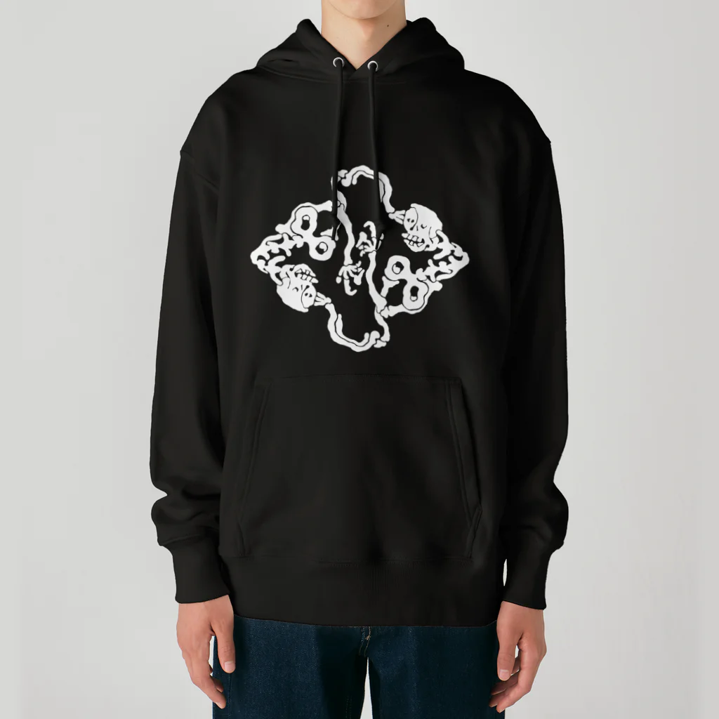 奇天烈紋身所のMujoh 巴髑髏 Heavyweight Hoodie