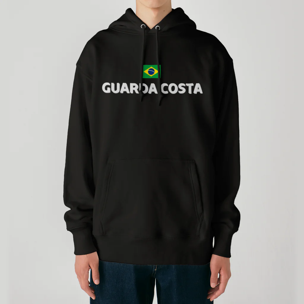 Brazil-Brasilのguarda costa 外国語グッズ Heavyweight Hoodie