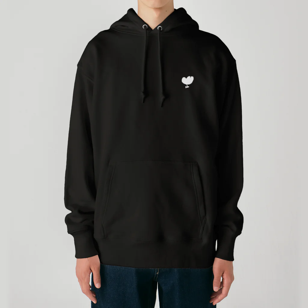 オブラートの色んなやつの店🍮🪓のオブマークホワイトくん※注 Heavyweight Hoodie