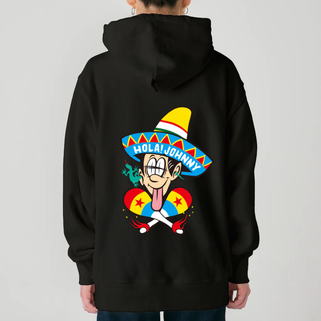 ジョニーくんの  HOLA! JOHNNY with MARACAS Heavyweight Hoodie