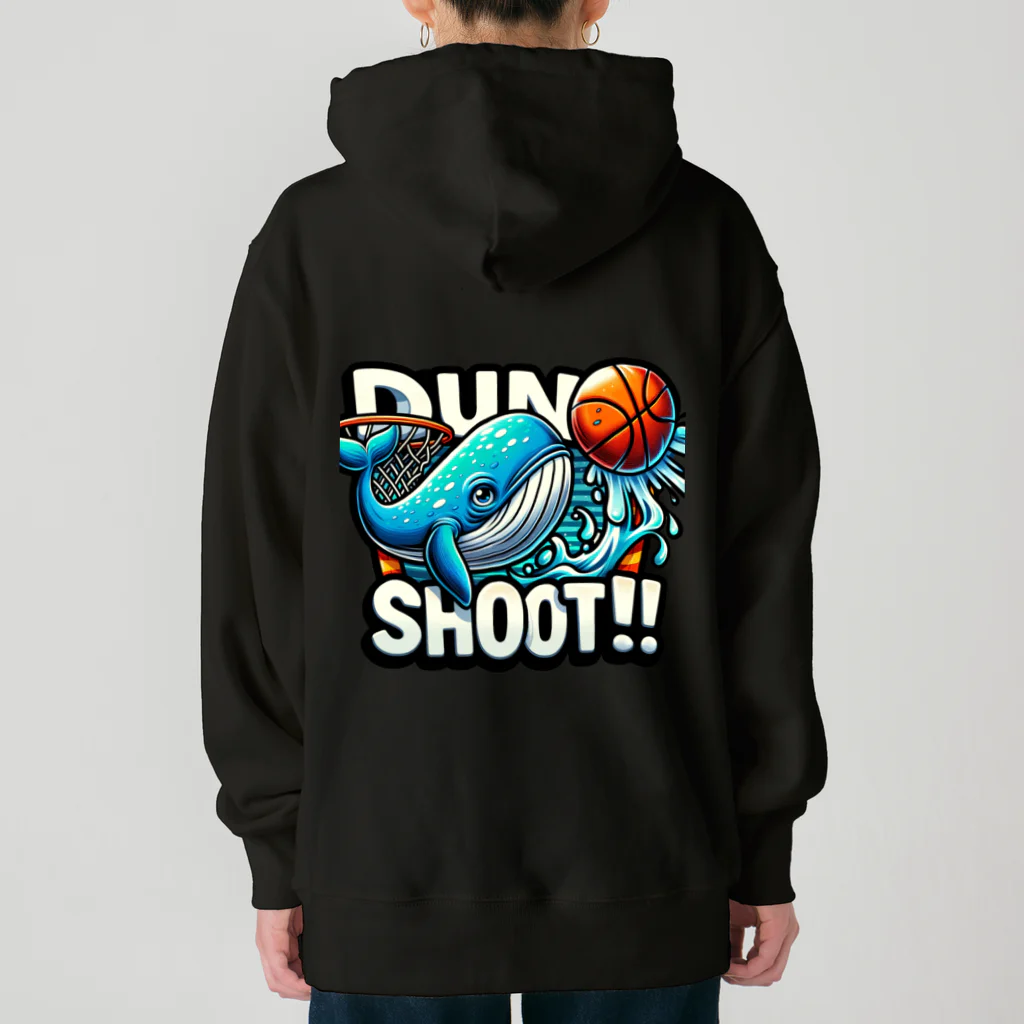 tiisanakujira0205のクジラ Heavyweight Hoodie