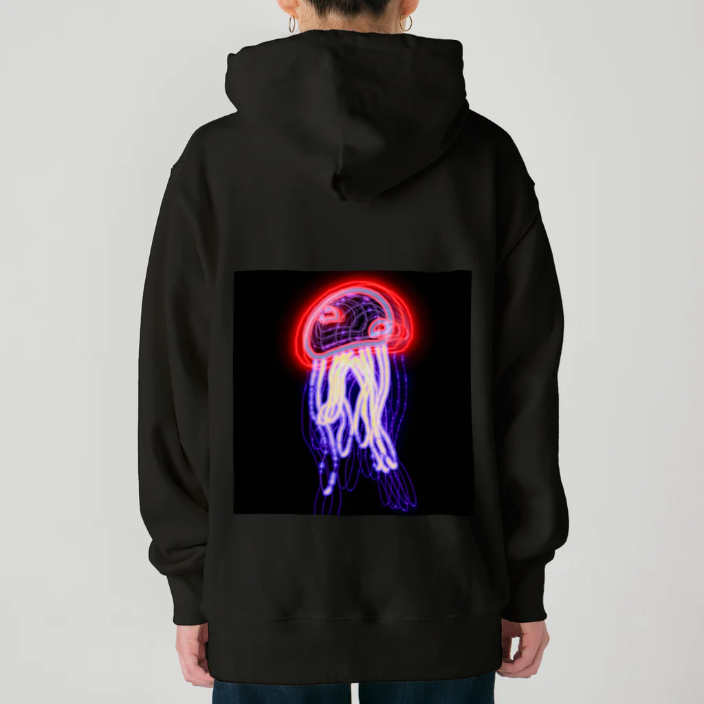 mmmzKのjellyfish_ネオン Heavyweight Hoodie