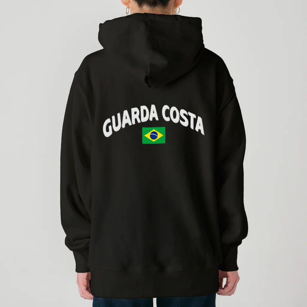 Brazil-Brasilのguarda costa 外国語グッズ Heavyweight Hoodie