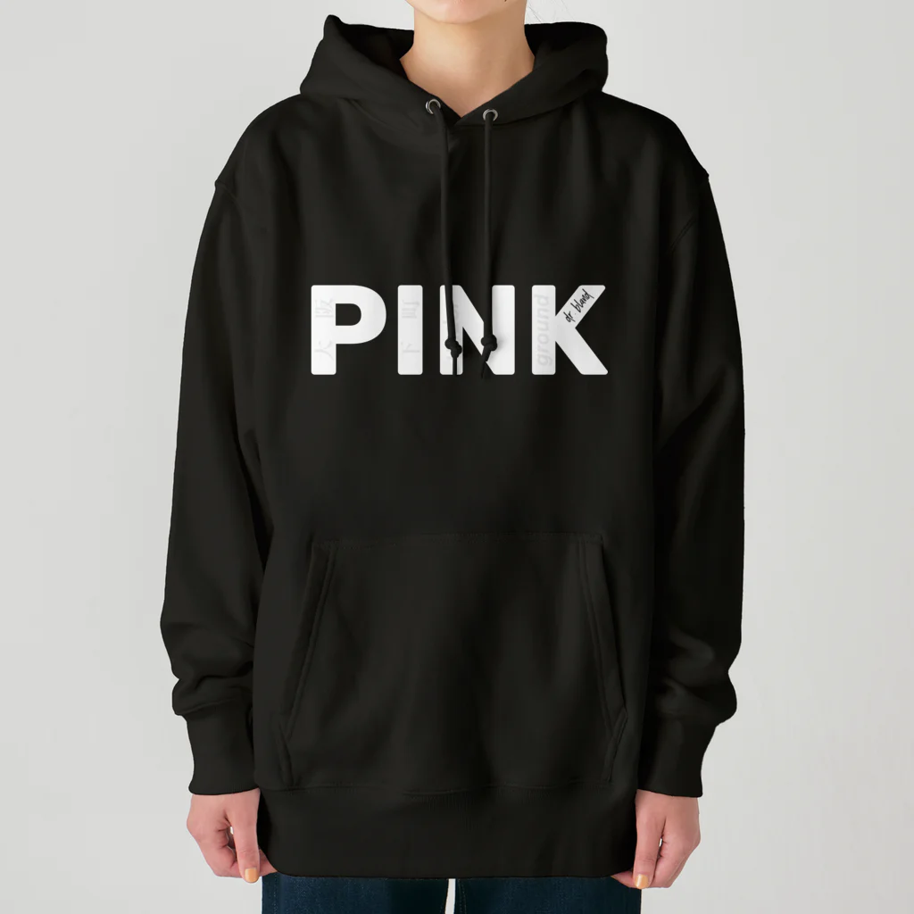 24 Good Mafia のdr.bland PINK Heavyweight Hoodie