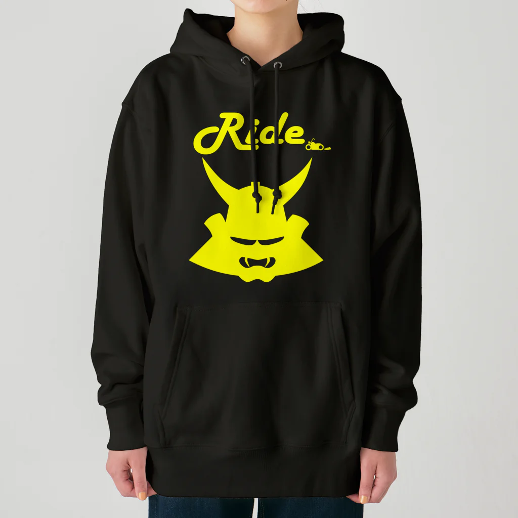 RAMUKiのRide兜（黄色） Heavyweight Hoodie