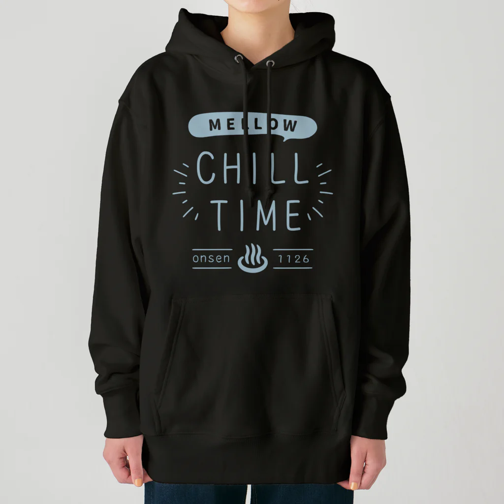 温泉グッズ@ブーさんとキリンの生活のCHILL TIME Heavyweight Hoodie