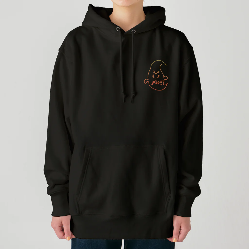 こいぬしょっぷのこいぬのハロウィンフーディー(foo!) ghostly ver Heavyweight Hoodie