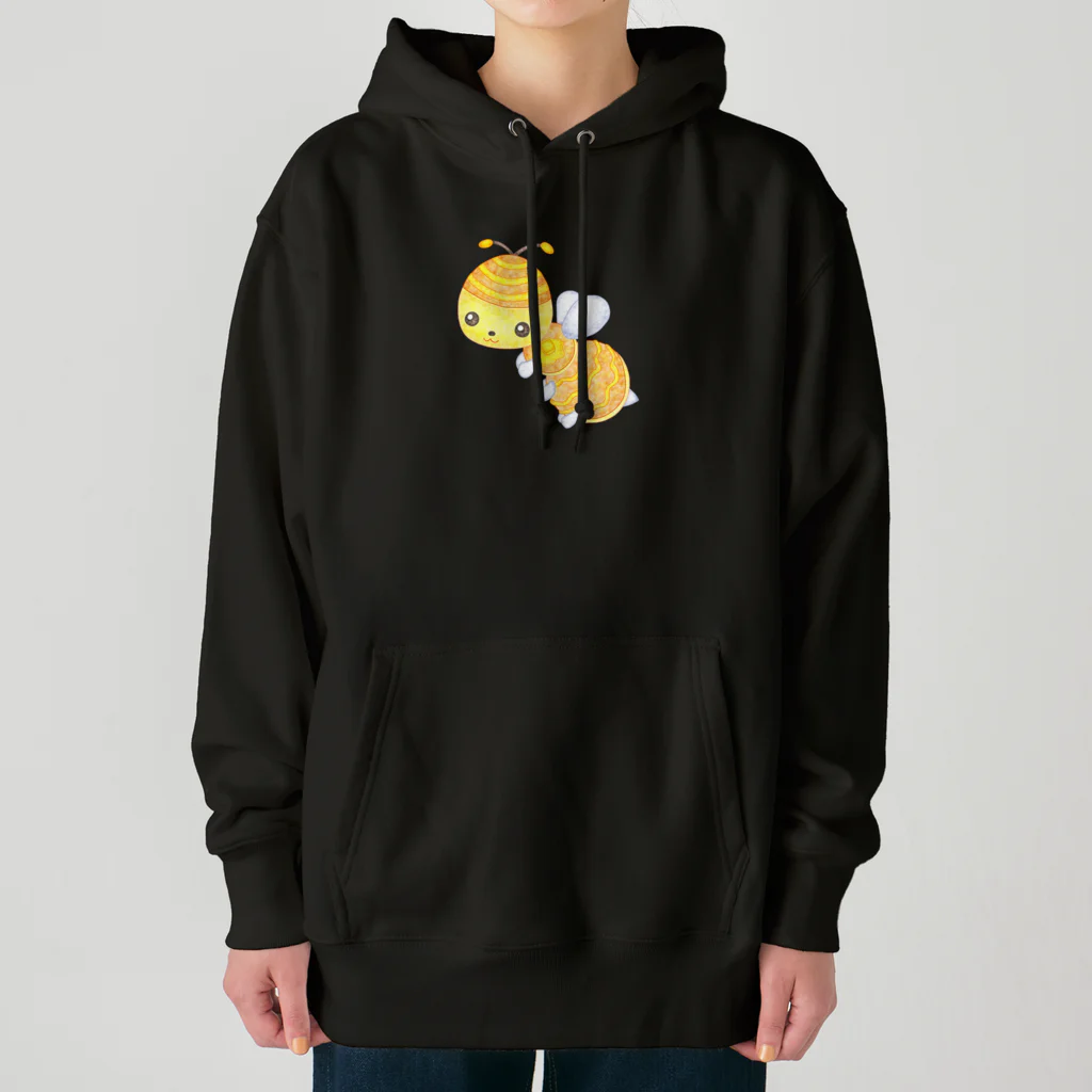 satoayaのアニマルカフェのフードアニマル　ホットケーキ蜂 Heavyweight Hoodie