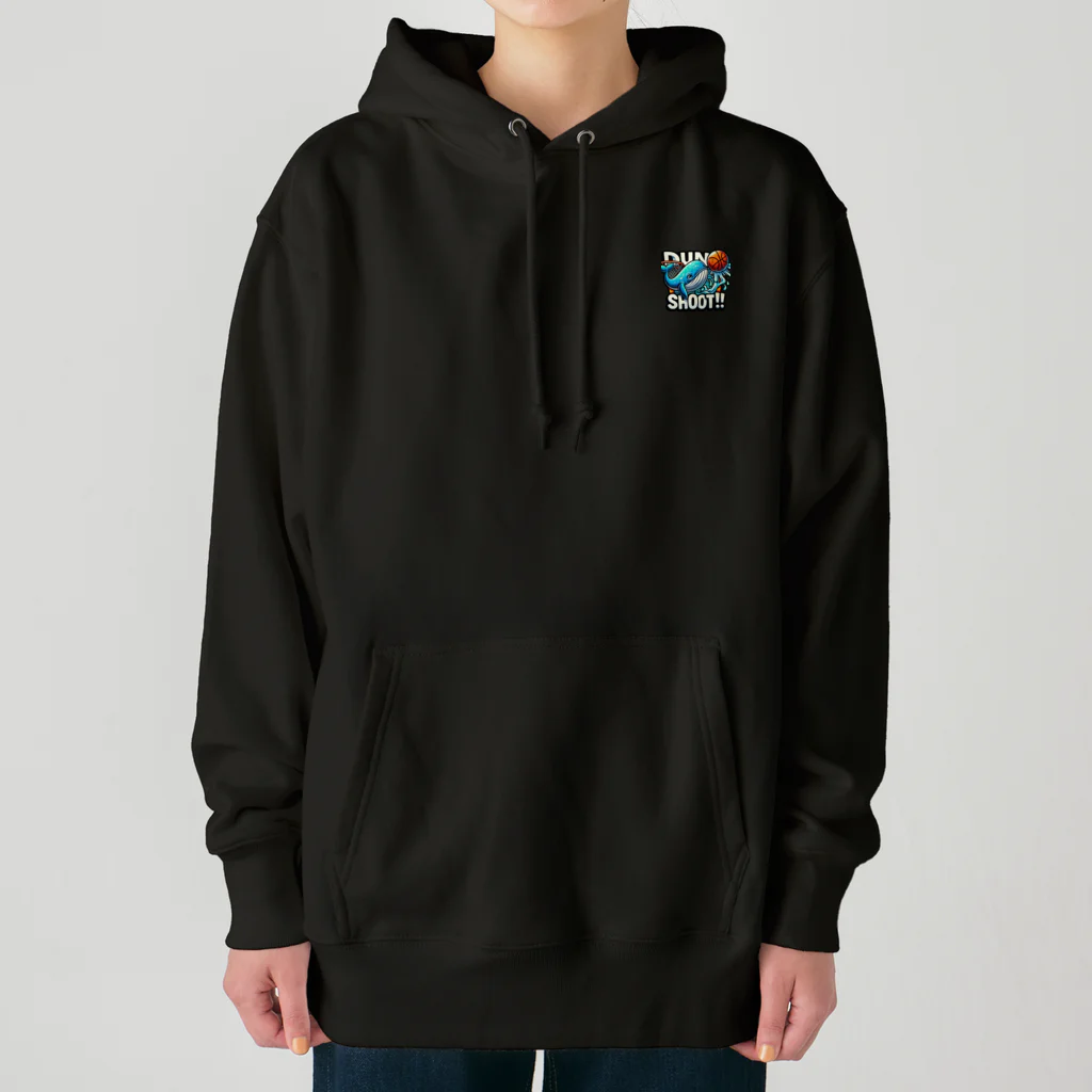 tiisanakujira0205のクジラ Heavyweight Hoodie