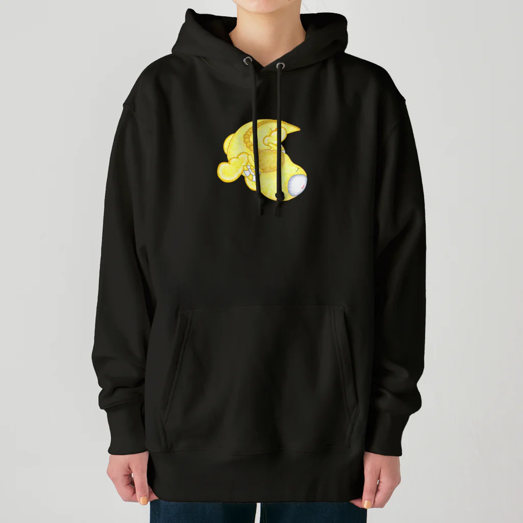 satoayaのアニマルカフェのキャンディードラゴン　黄 Heavyweight Hoodie