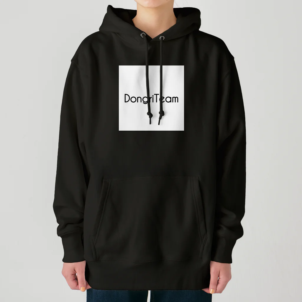 DongriTeam STOREのDongriTeamスクエアロゴパーカー Heavyweight Hoodie